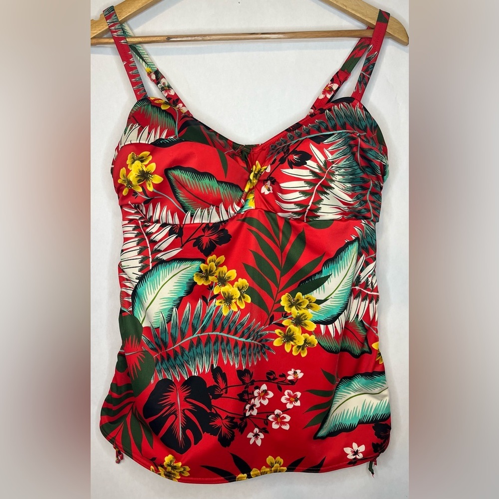 Fantasie Women’s Vilamora Twist Tankini Top (top only) Cup Size Swim Size 36D - Picture 3 of 7